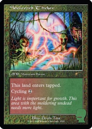 Sheltered Thicket |  (2522) [Secret Lair Drop Series]
