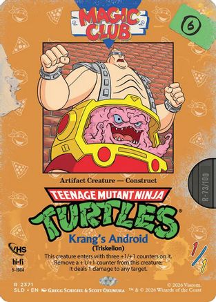 Krang's Android - Triskelion |  Foil (2371) [Secret Lair Drop Series]