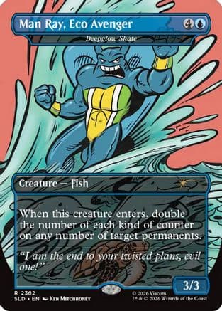 Man Ray, Eco Avenger - Deepglow Skate |  Foil (2362) [Secret Lair Drop Series]