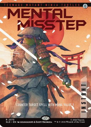 Mental Misstep (2373) |  Foil (2373) [Secret Lair Drop Series]