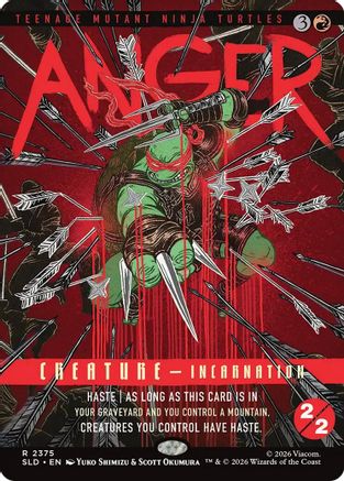 Anger (2375) |  Foil (2375) [Secret Lair Drop Series]