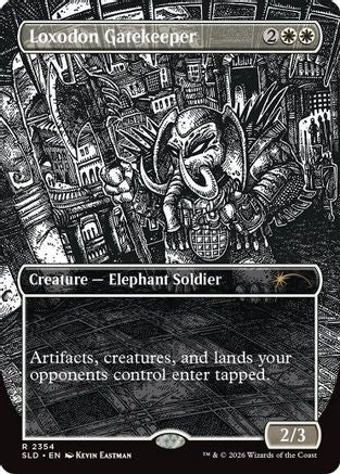 Loxodon Gatekeeper (2354) |  Foil (2354) [Secret Lair Drop Series]