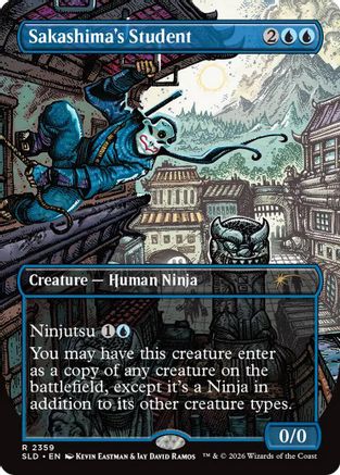 Sakashima's Student (2359) |  Foil (2359) [Secret Lair Drop Series]
