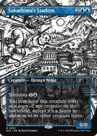 Sakashima's Student (2355) |  Foil (2355) [Secret Lair Drop Series]