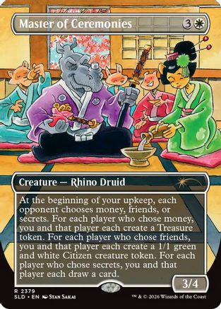 Master of Ceremonies |  Foil (2379) [Secret Lair Drop Series]