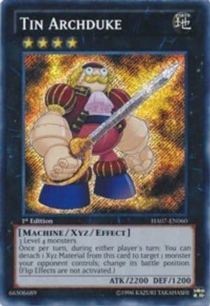 Tin Archduke [HA07-EN060] Secret Rare