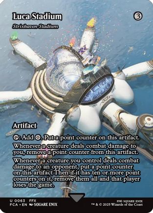 Luca Stadium - Strixhaven Stadium (Showcase) |  Foil (063) [FINAL FANTASY: Through the Ages]