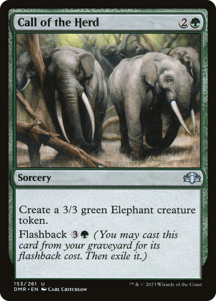 Call of the Herd [Dominaria Remastered]