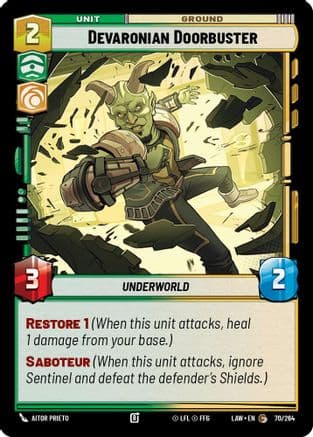 Devaronian Doorbuster |  (70/264)  [A Lawless Time]