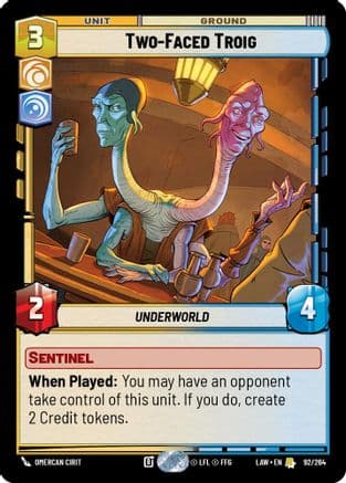 Two-Faced Troig |  (92/264)  [A Lawless Time]