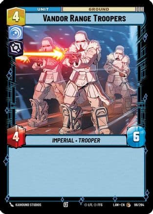 Vandor Range Troopers |  (98/264)  [A Lawless Time]