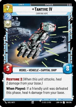 Tantive IV - Carrying Hope |  (109/264)  [A Lawless Time]