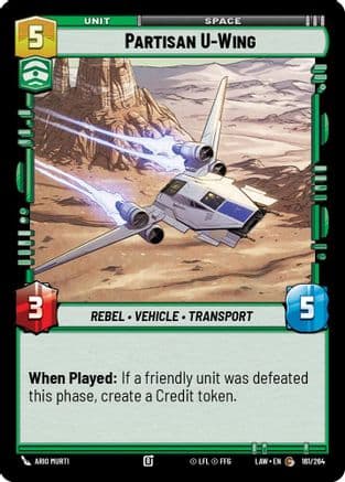 Partisan U-Wing |  (161/264)  [A Lawless Time]