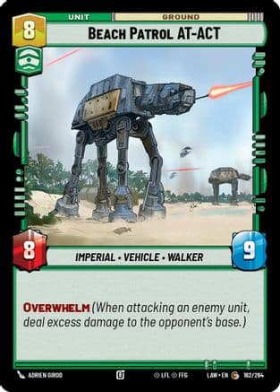 Beach Patrol AT-ACT |  (162/264)  [A Lawless Time]