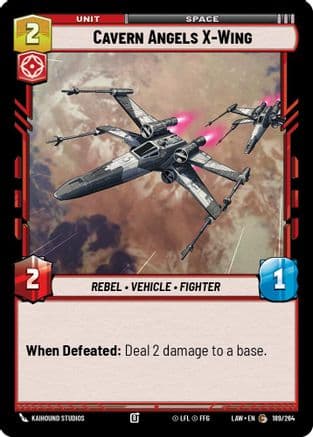 Cavern Angels X-Wing |  (189/264)  [A Lawless Time]