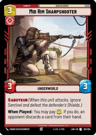 Mid Rim Sharpshooter |  (193/264)  [A Lawless Time]