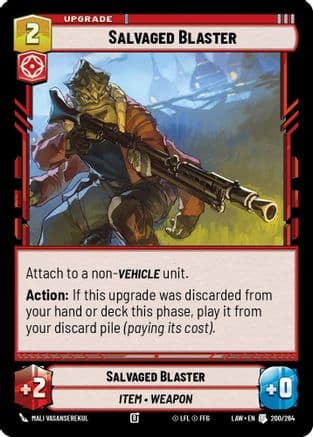 Salvaged Blaster |  (200/264)  [A Lawless Time]