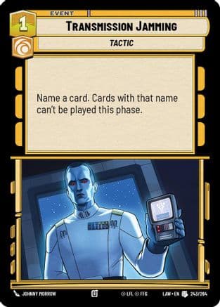 Transmission Jamming |  (243/264)  [A Lawless Time]