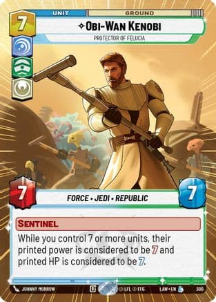 Obi-Wan Kenobi - Protector of Felucia (Hyperspace) |  (300)  [A Lawless Time]
