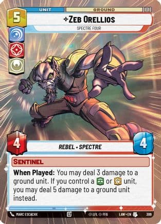 Zeb Orellios - Spectre Four (Hyperspace) |  (309)  [A Lawless Time]