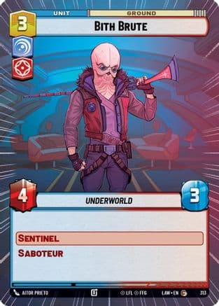 Bith Brute (Hyperspace) |  (313)  [A Lawless Time]