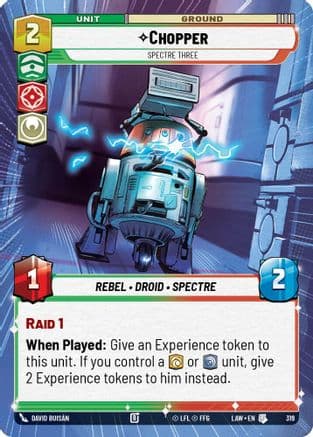 Chopper - Spectre Three (Hyperspace) |  (319)  [A Lawless Time]