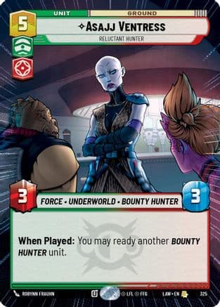 Asajj Ventress - Reluctant Hunter (Hyperspace) |  (325)  [A Lawless Time]