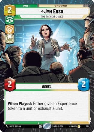 Jyn Erso - Take the Next Chance (Hyperspace) |  (331)  [A Lawless Time]