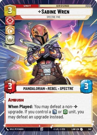 Sabine Wren - Spectre Five (Hyperspace) |  (342)  [A Lawless Time]