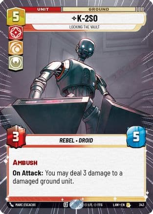 K-2S0 - Locking the Vault (Hyperspace) |  (343)  [A Lawless Time]