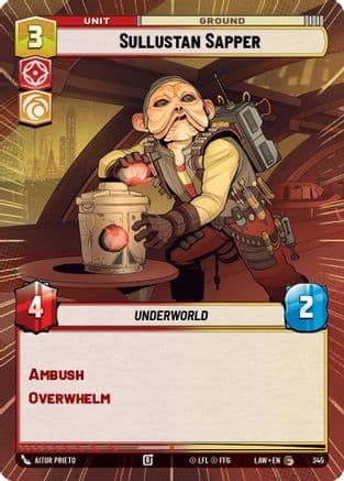 Sullustan Sapper (Hyperspace) |  (345)  [A Lawless Time]