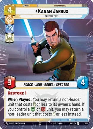 Kanan Jarrus - Spectre One (Hyperspace) |  (353)  [A Lawless Time]