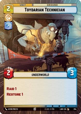 Toydarian Technician (Hyperspace) |  (354)  [A Lawless Time]