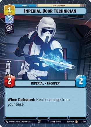 Imperial Door Technician (Hyperspace) |  (361)  [A Lawless Time]