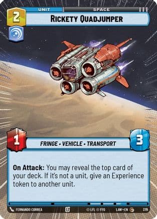 Rickety Quadjumper (Hyperspace) |  (379)  [A Lawless Time]