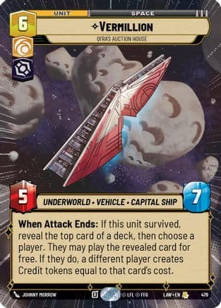 Vermillion - Qi'Ra's Auction House (Hyperspace) |  (479)  [A Lawless Time]