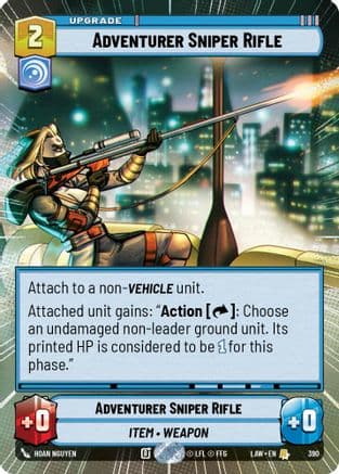 Adventurer's Sniper Rifle (Hyperspace) |  (390)  [A Lawless Time]