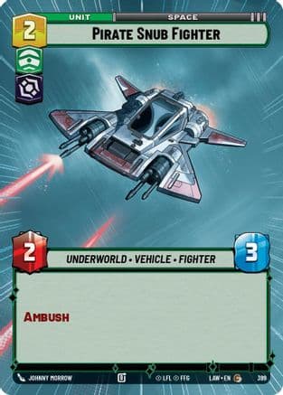 Pirate Snub Fighter (Hyperspace) |  (399)  [A Lawless Time]