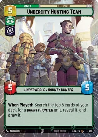 Undercity Hunting Team (Hyperspace) |  (402)  [A Lawless Time]