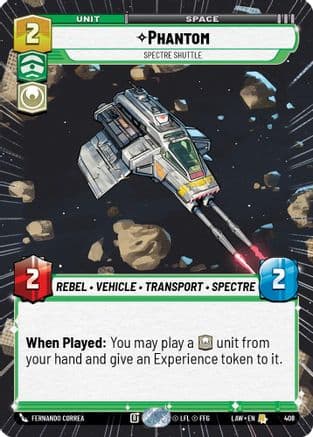 Phantom - Spectre Shuttle (Hyperspace) |  (408)  [A Lawless Time]