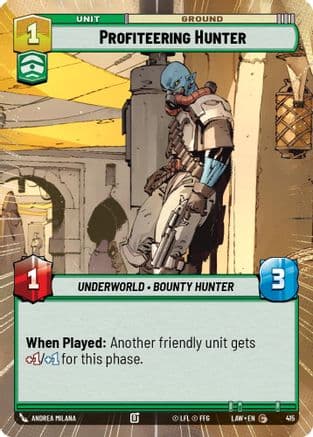 Profiteering Hunter (Hyperspace) |  (415)  [A Lawless Time]