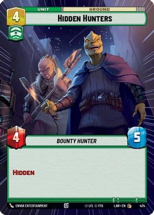 Hidden Hunters (Hyperspace) |  (424)  [A Lawless Time]