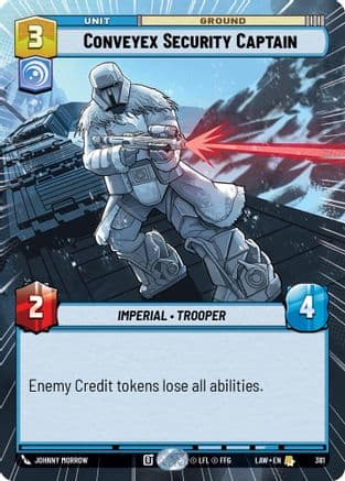 Conveyex Security Captain (Hyperspace) |  (381)  [A Lawless Time]