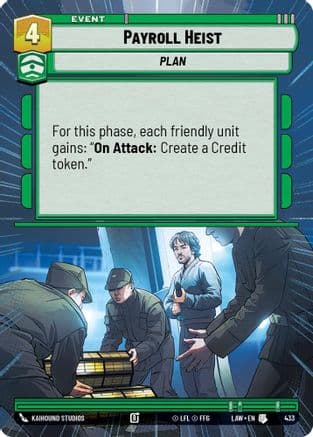 Payroll Heist (Hyperspace) |  (433)  [A Lawless Time]