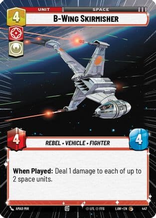 B-Wing Skirmisher (Hyperspace) |  (447)  [A Lawless Time]
