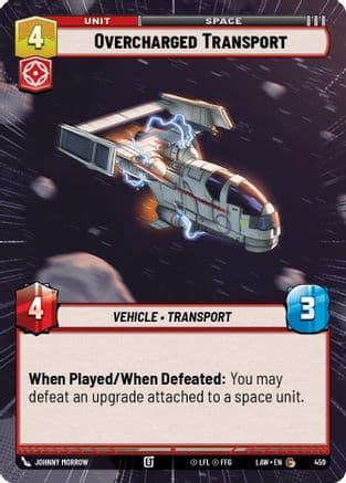 Overcharged Transport (Hyperspace) |  (459)  [A Lawless Time]
