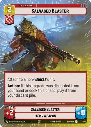 Salvaged Blaster (Hyperspace) |  (464)  [A Lawless Time]