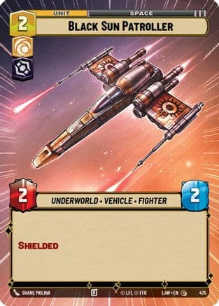 Black Sun Patroller (Hyperspace) |  (475)  [A Lawless Time]