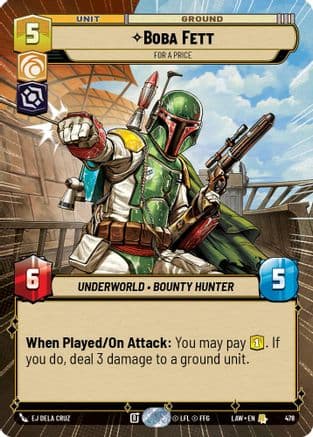 Boba Fett - For a Price (Hyperspace) |  (478)  [A Lawless Time]
