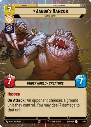 Jabba's Rancor - Snack Time! (Hyperspace) |  (480)  [A Lawless Time]